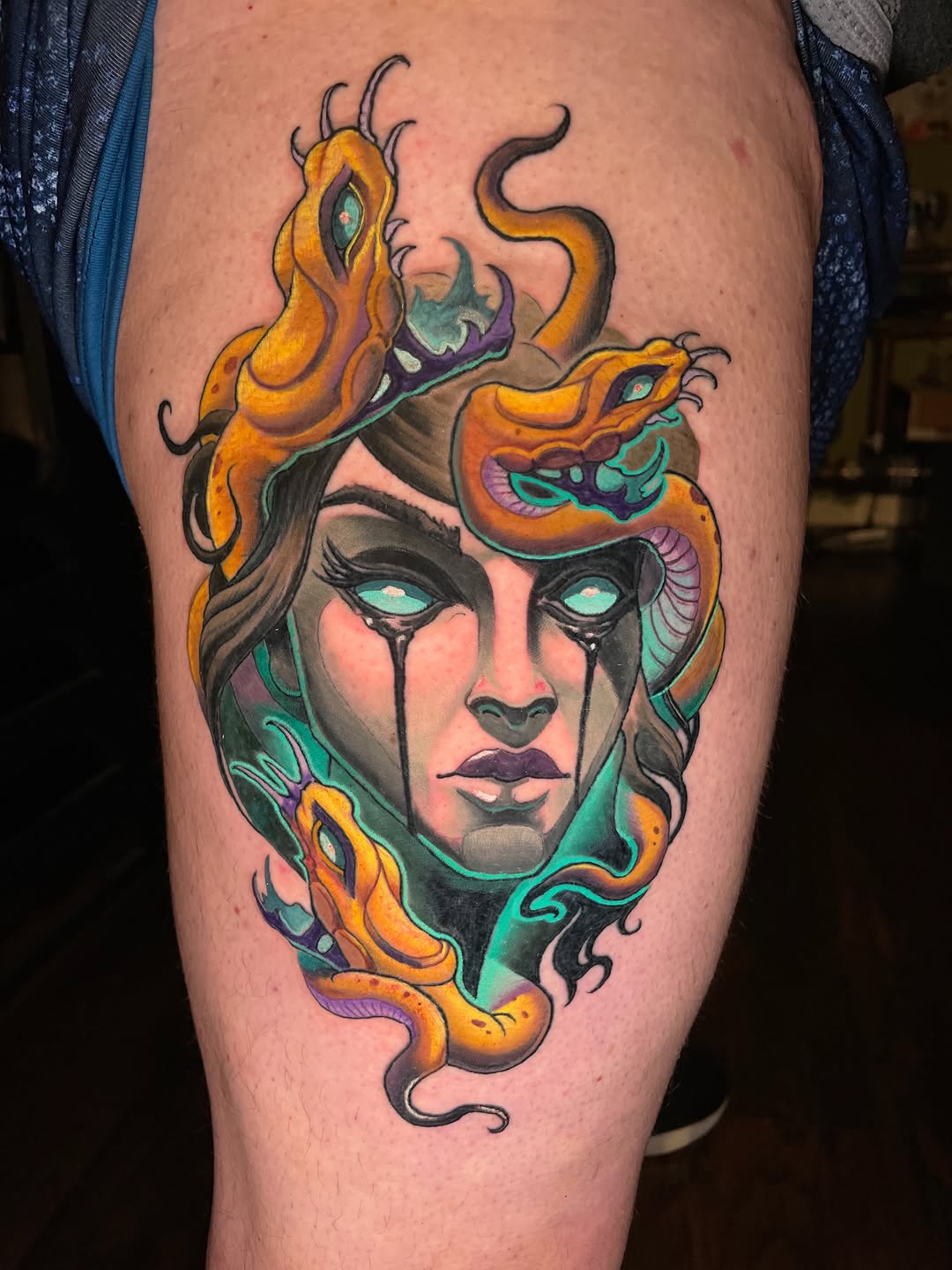 Tattoo by @oldmanfisk — neo_traditional