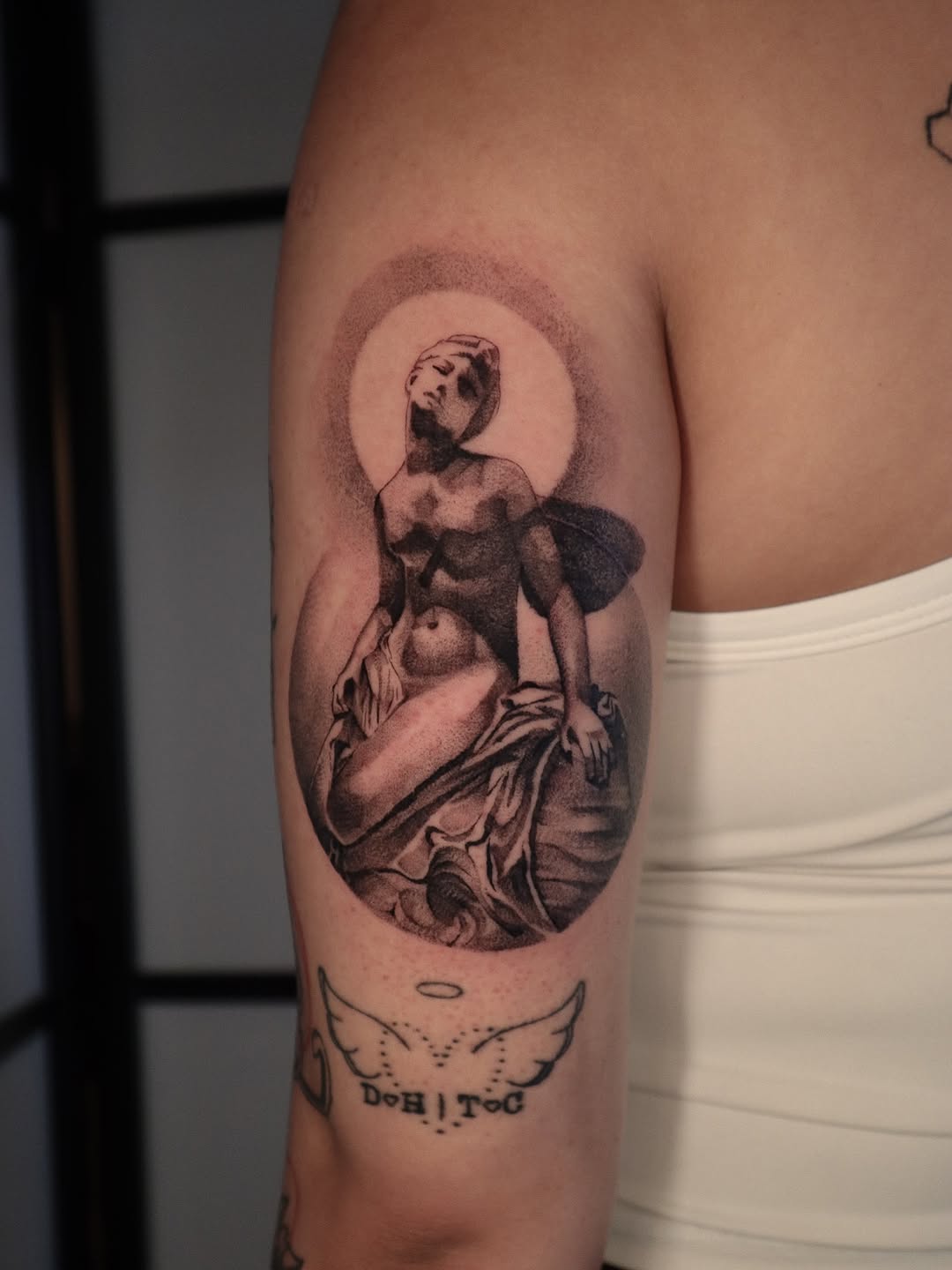 Tattoo by @_connormoon_ โ black_and_grey, realism