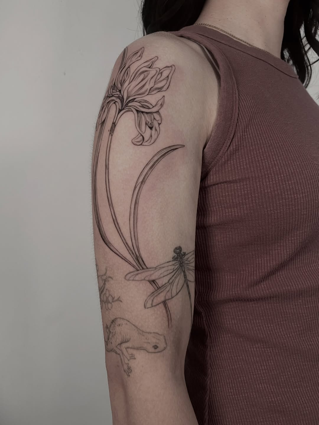 Tattoo by @teattoos β fine_line, illustrative