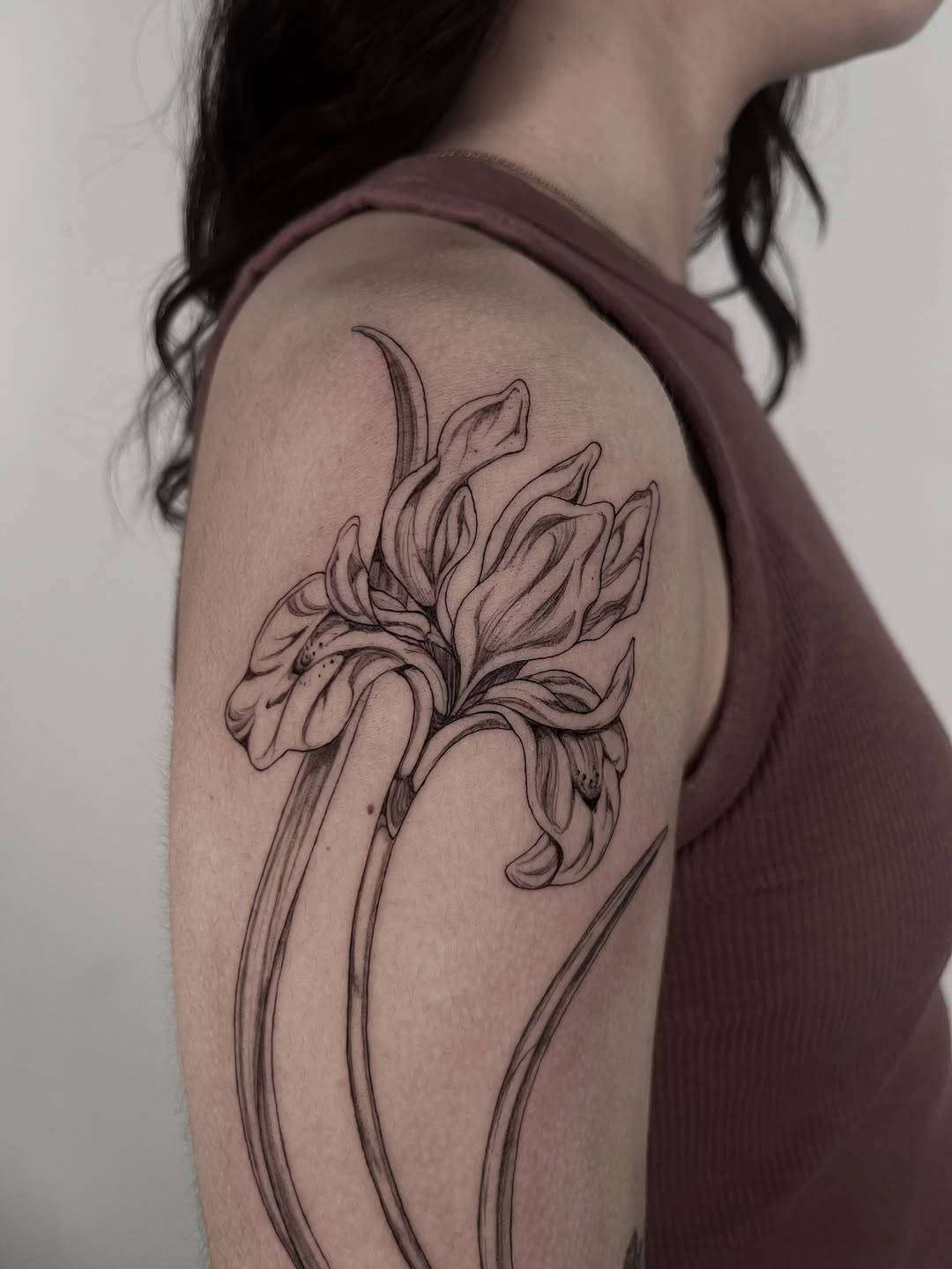 Tattoo by @teattoos β illustrative, black_and_grey
