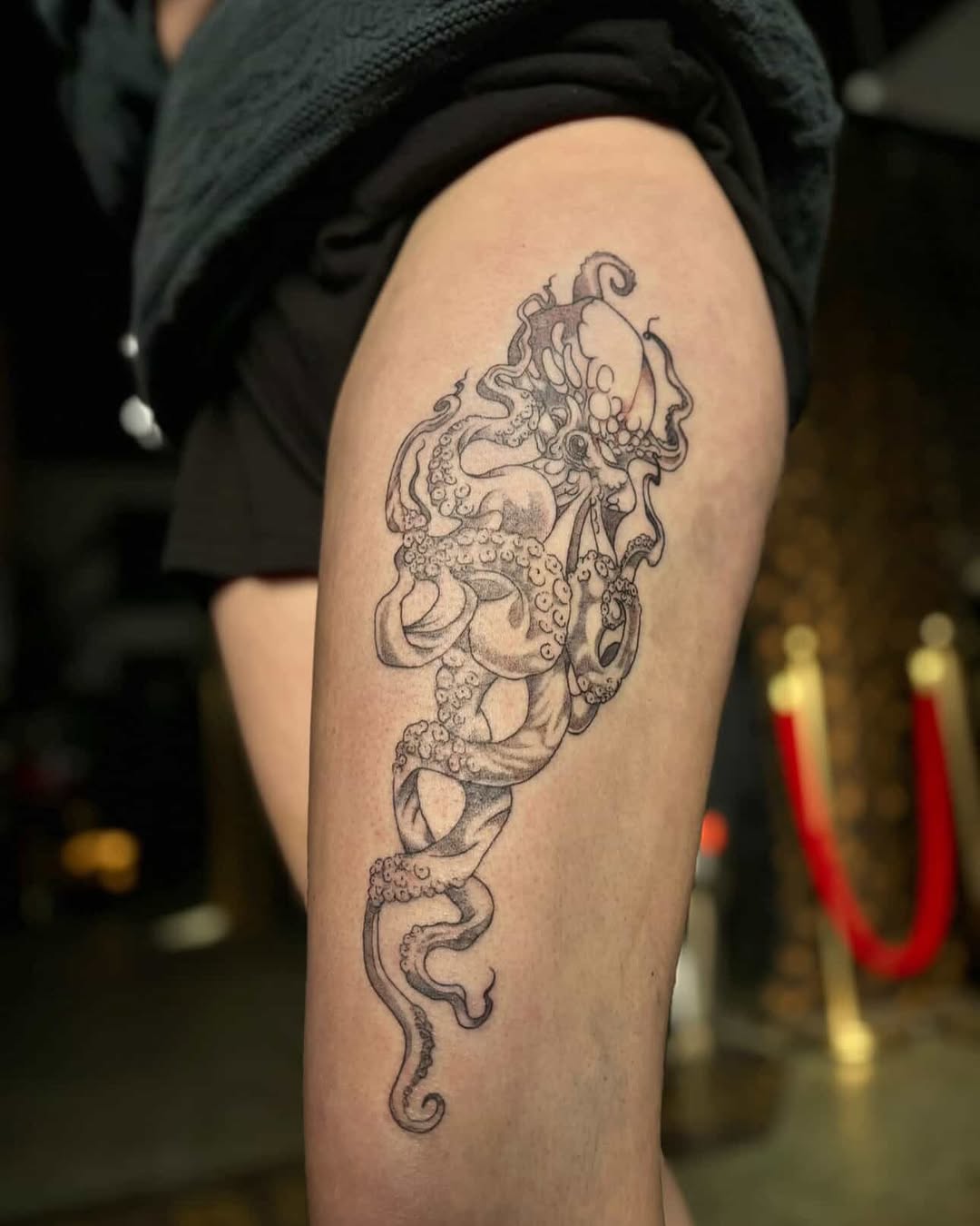 Tattoo by @art.shayyssmith — black_and_grey, illustrative