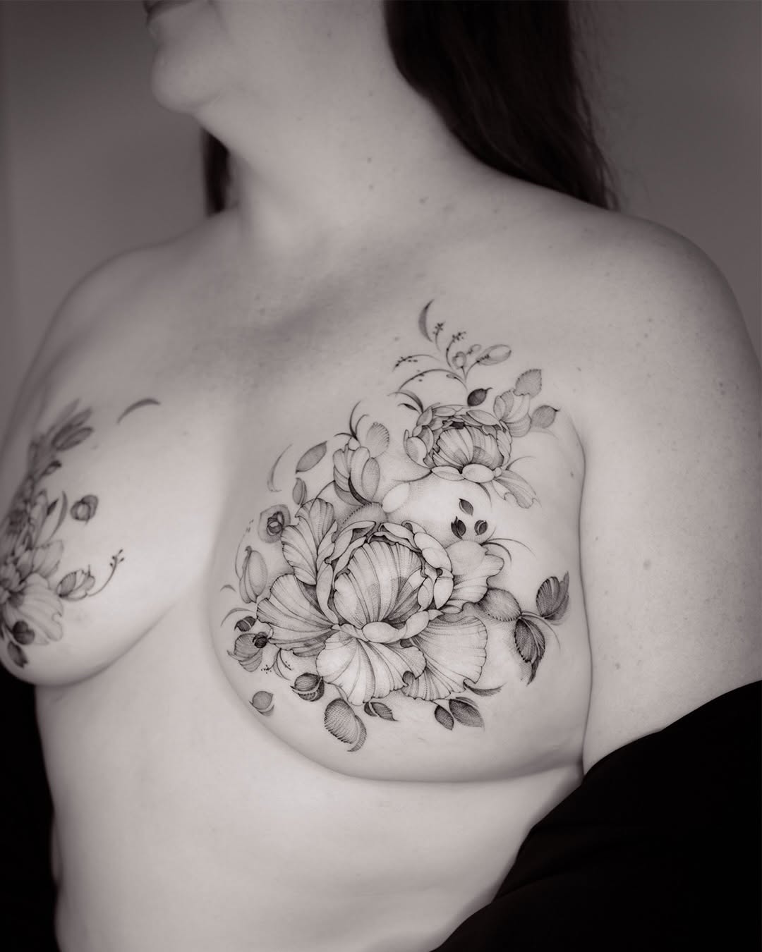 Tattoo by @estherinkflower — fine_line, black_and_grey