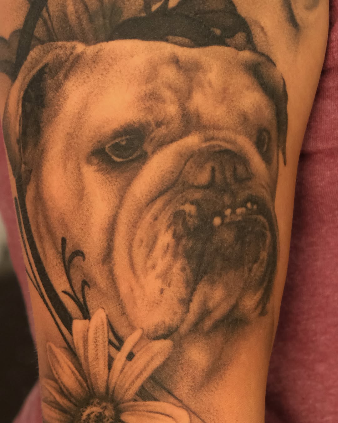 Tattoo by @tehyamaxwell — realism, black_and_grey