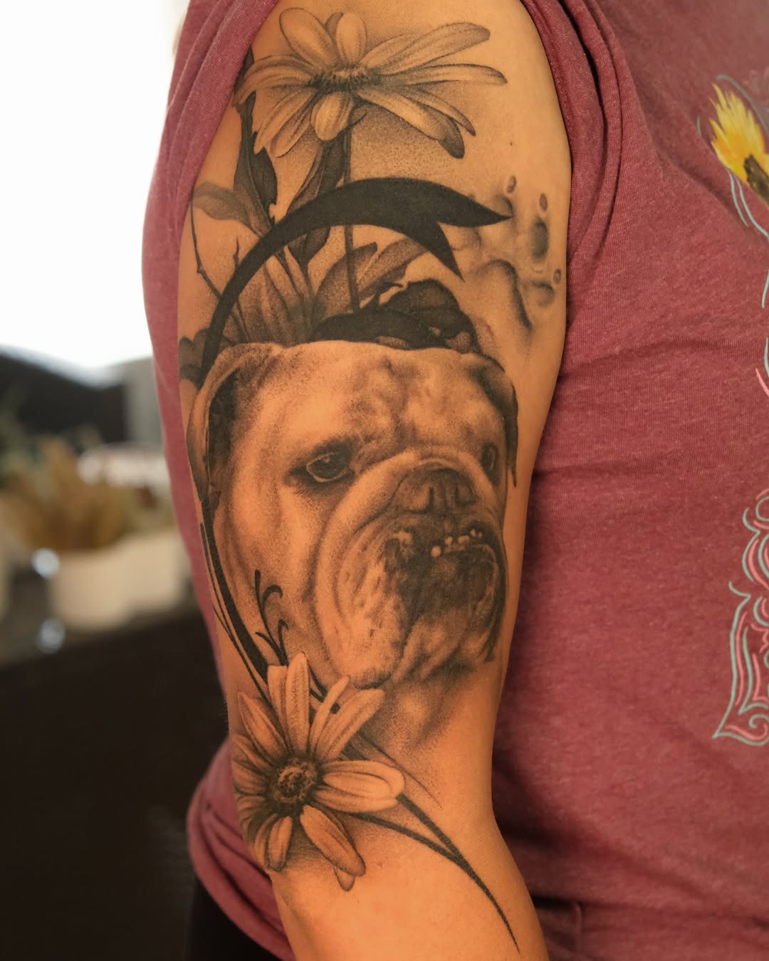 Tattoo by @tehyamaxwell — realism, black_and_grey