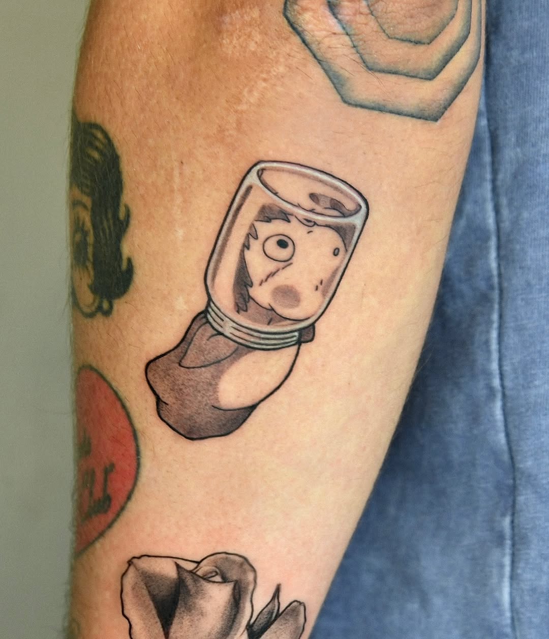 Tattoo by @not_milk — black_and_grey