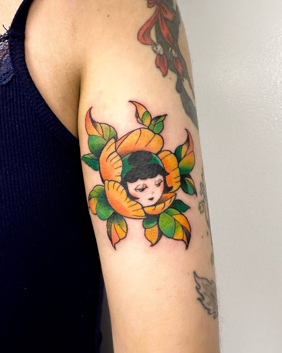Tattoo by @dreamboy.ink — american_traditional, illustrative