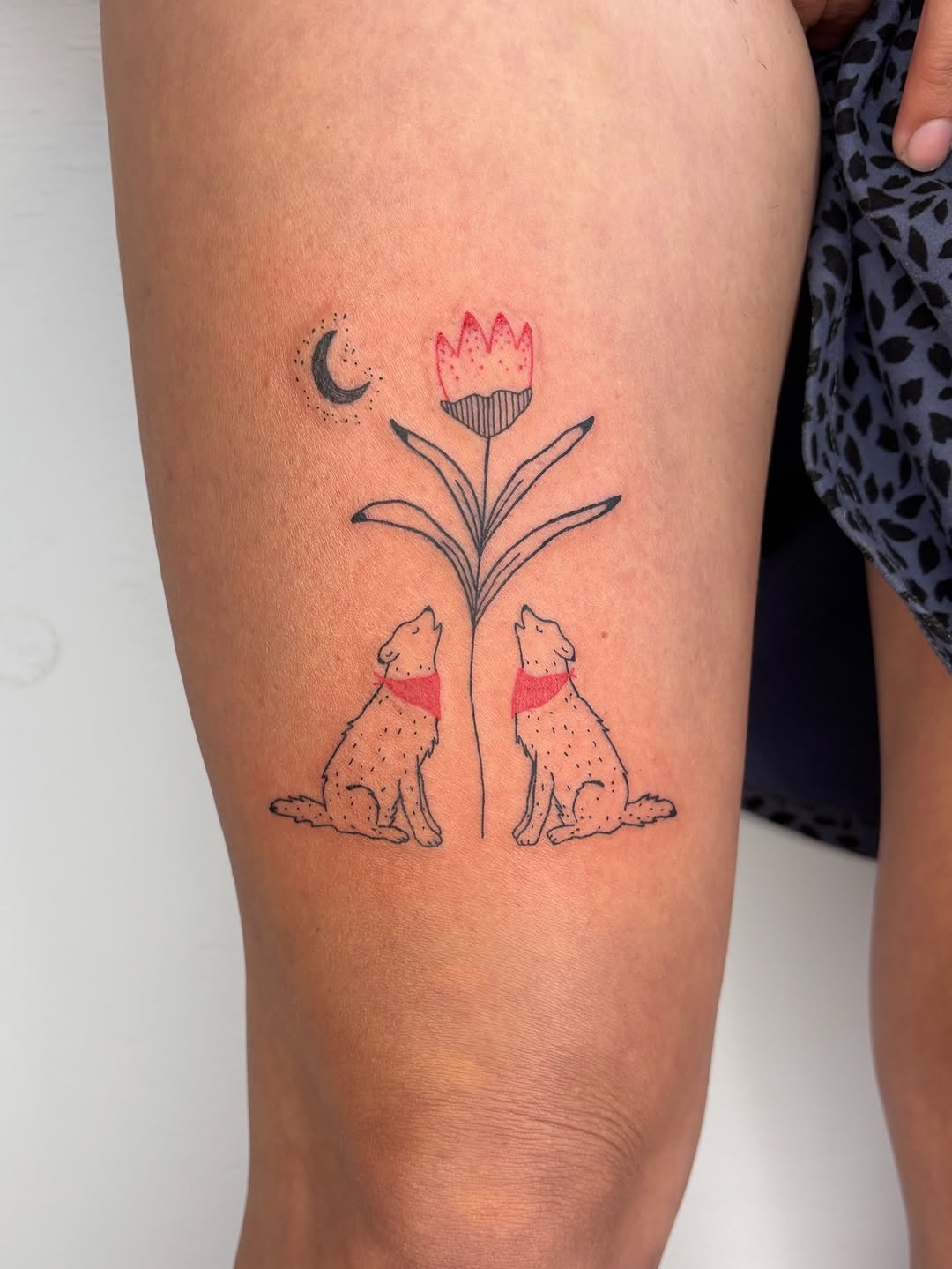 Tattoo by @tattoodlz — fine_line