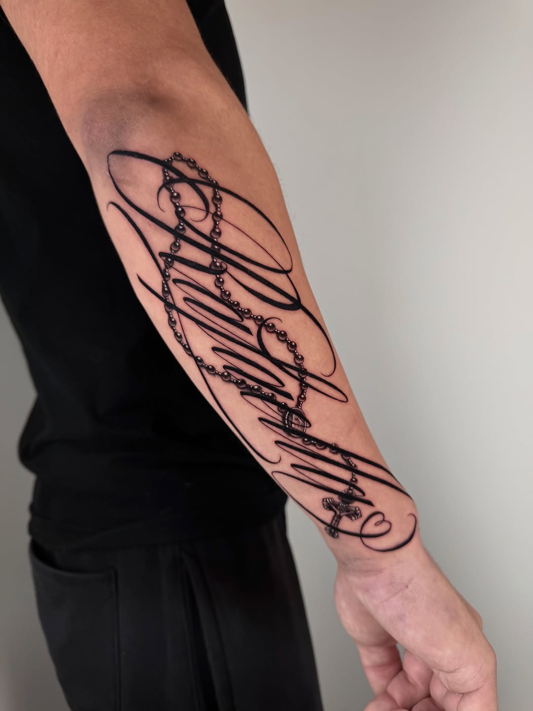 Tattoo by @fernxndojrtatts — lettering_script