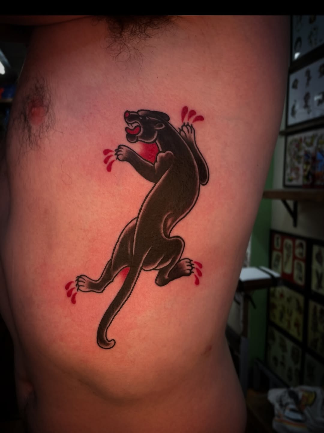 Tattoo by @swamp.blossom ā american_traditional