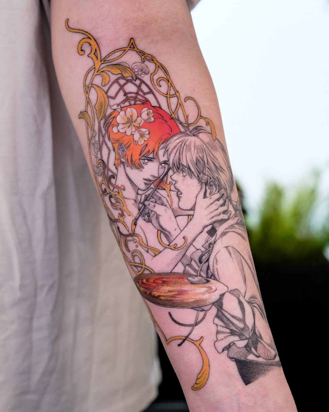 Tattoo by @hemi_tattoo — anime