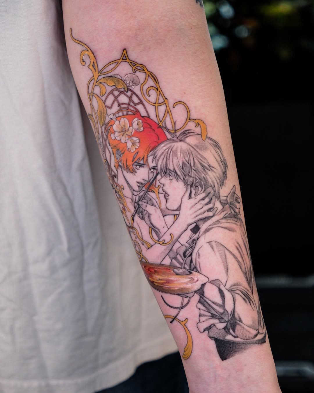 Tattoo by @hemi_tattoo — anime