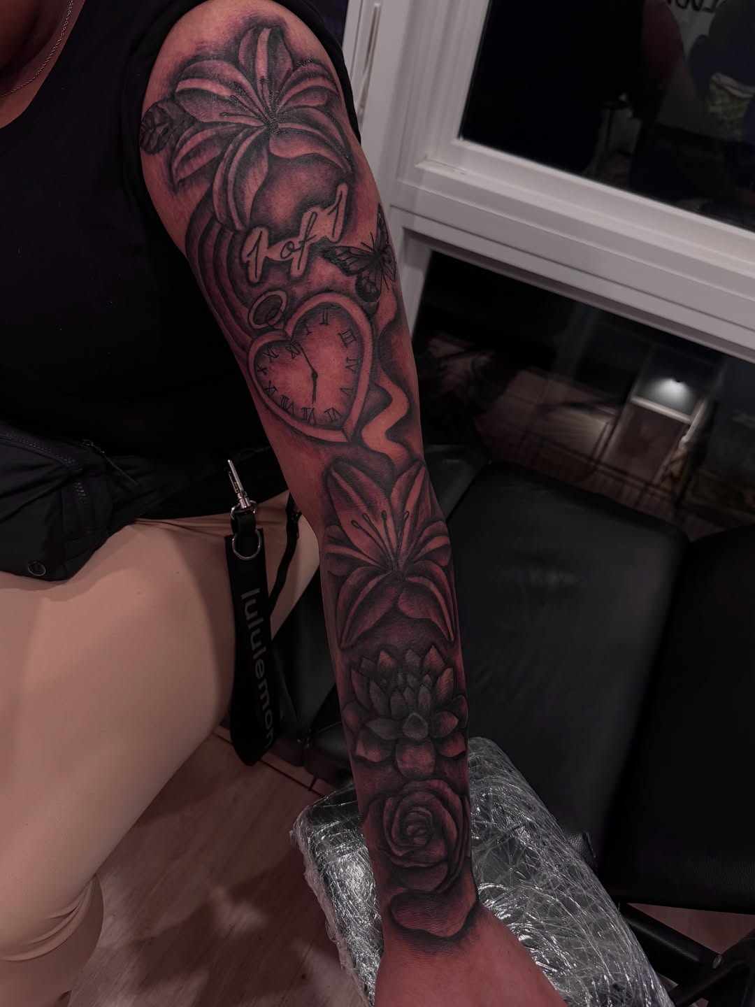 Tattoo by @inkedbylii โ black_and_grey