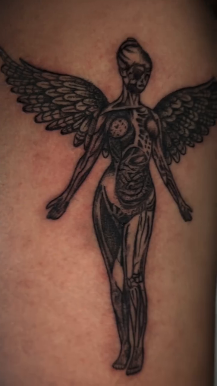 Tattoo by @artbyrpm — blackwork, illustrative
