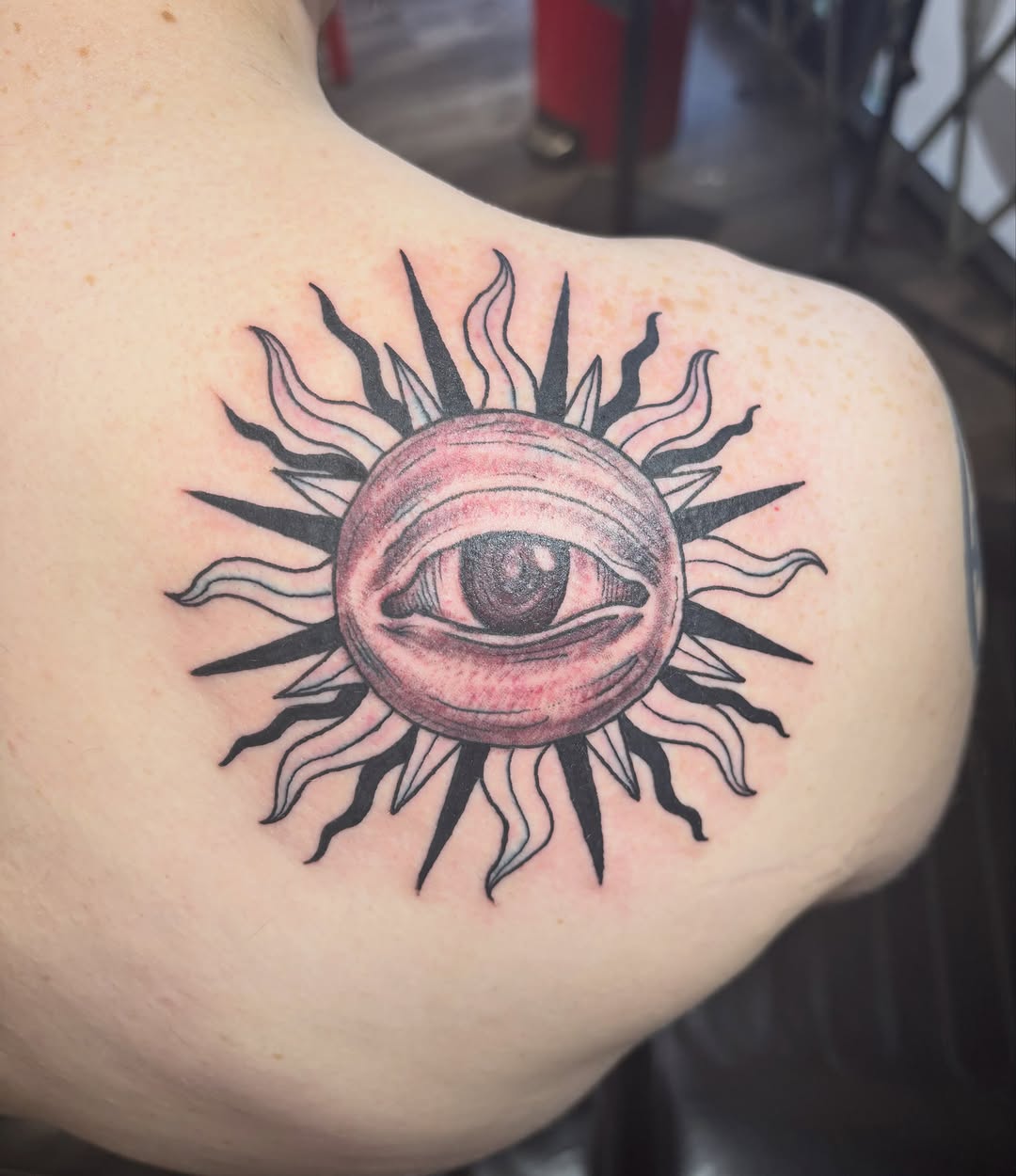 Tattoo by @sailorjake702 — black_and_grey