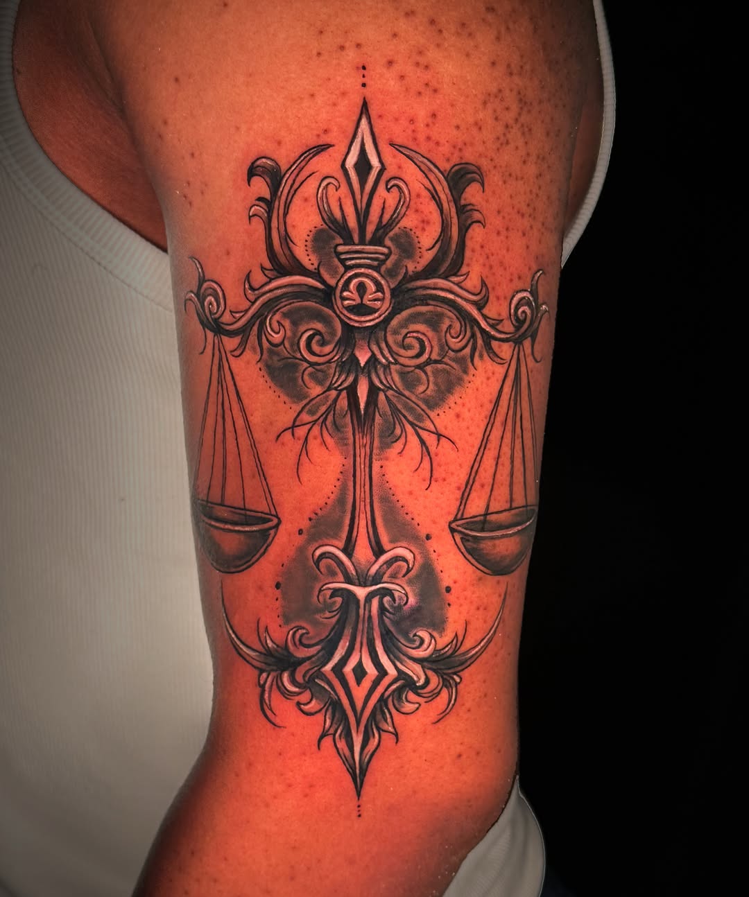Tattoo by @tiff_tatts — ornamental, black_and_grey