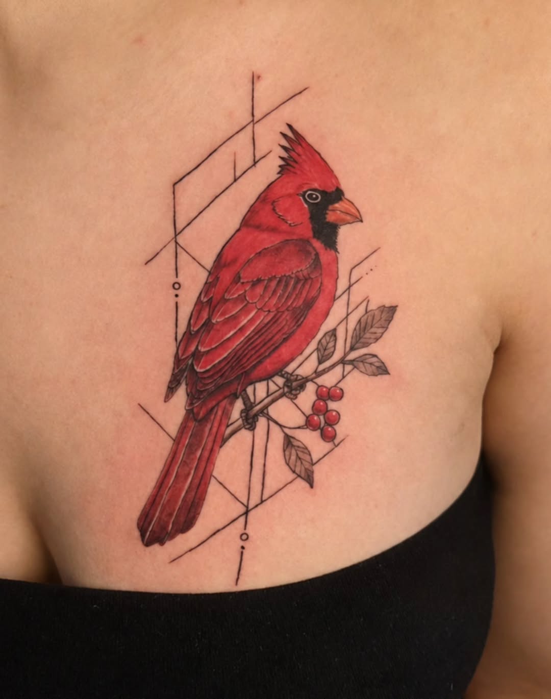 Tattoo by @lucidvisiontattoos — geometric
