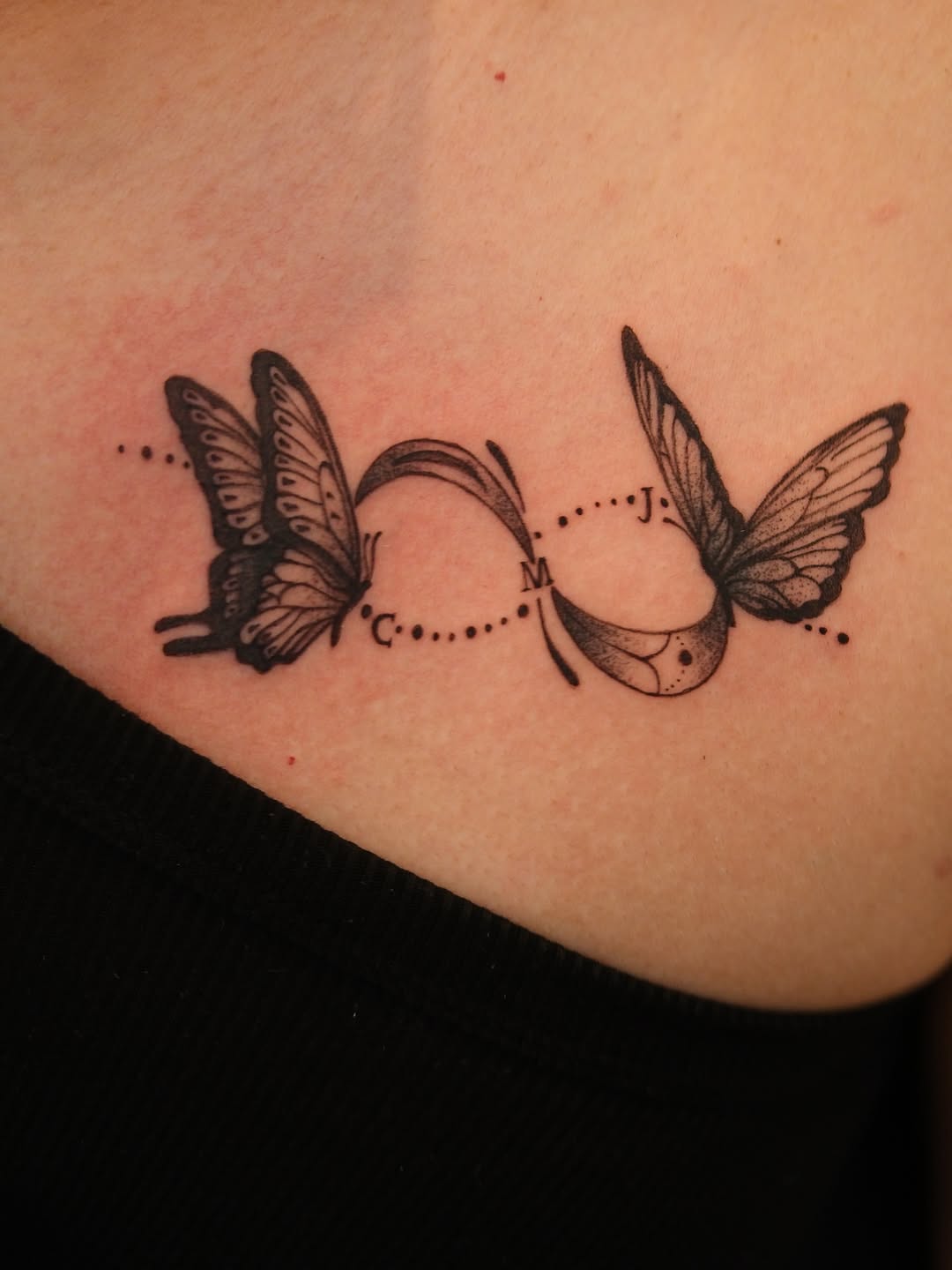 Tattoo by @numbandinked — fine_line, lettering_script