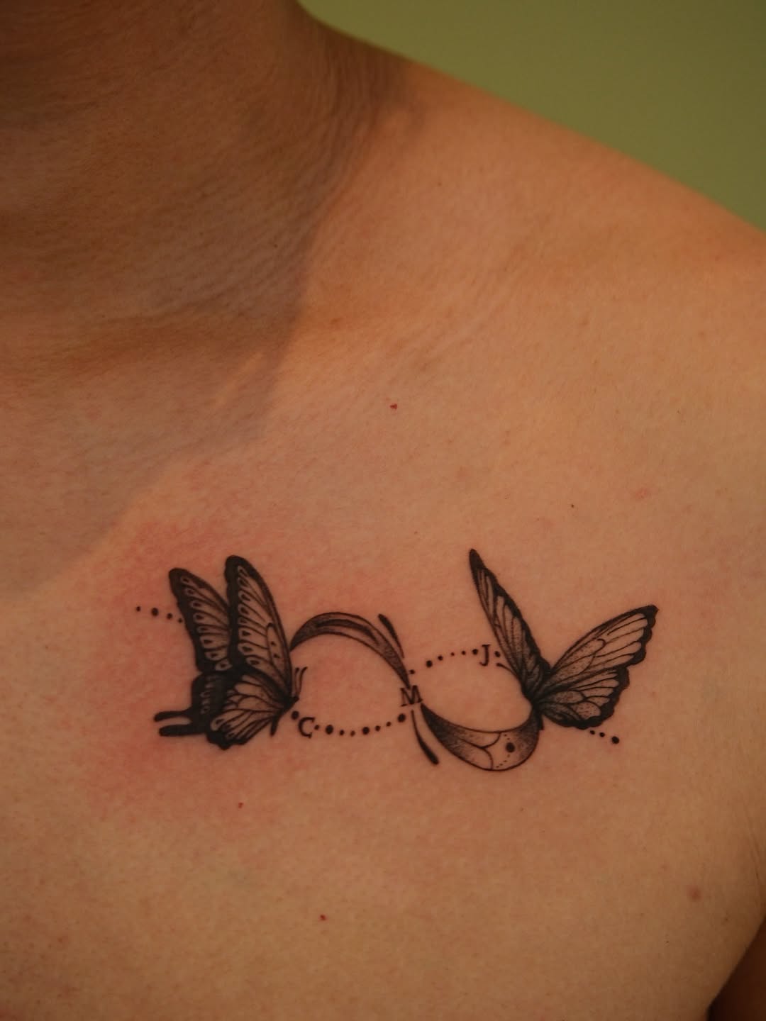 Tattoo by @numbandinked — fine_line, lettering_script