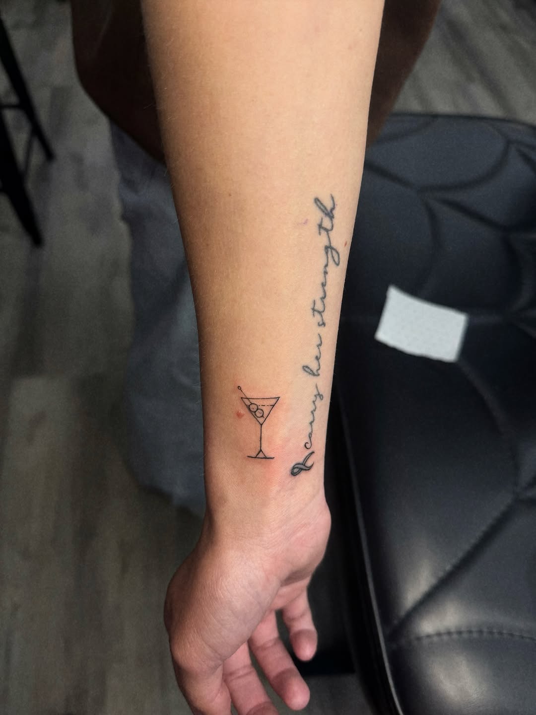 Tattoo by @ecxduzit — fine_line, lettering_script
