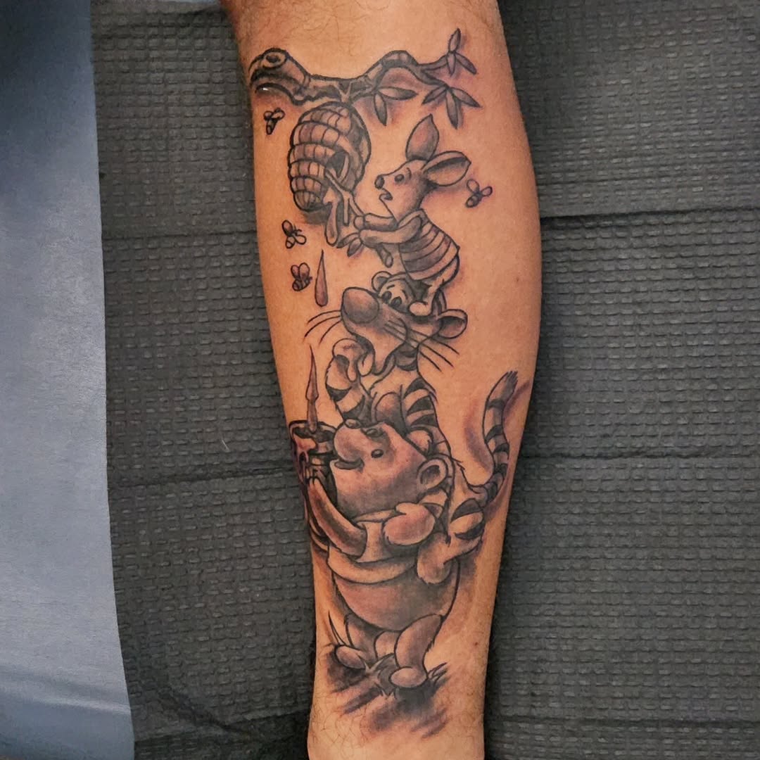 Tattoo by @shanewatkins — black_and_grey