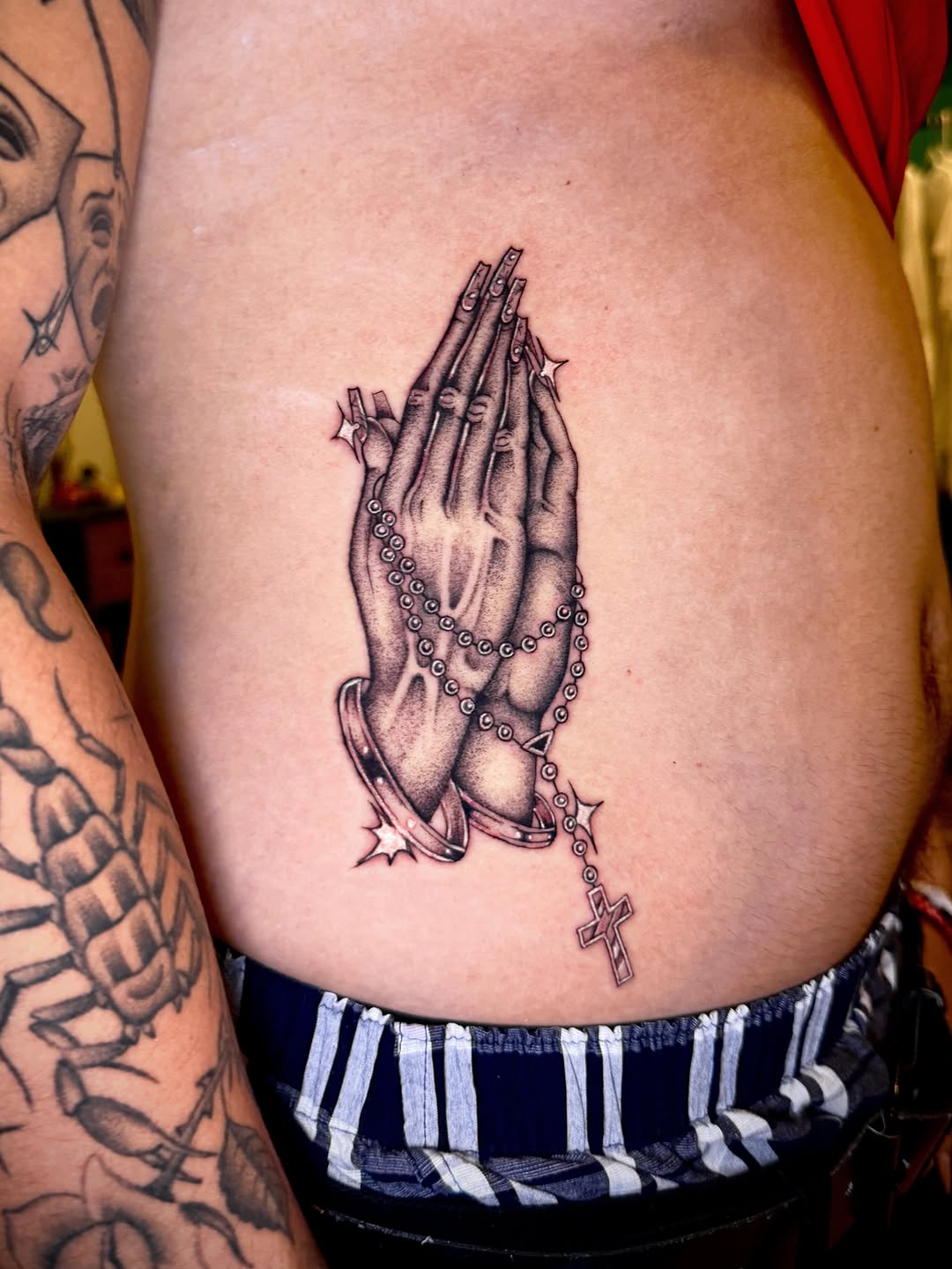 Tattoo by @sadfoo_tattoo โ black_and_grey