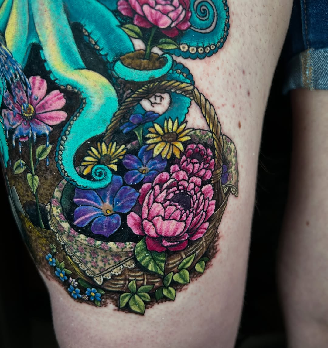 Tattoo by @paisleytattoos — illustrative, realism