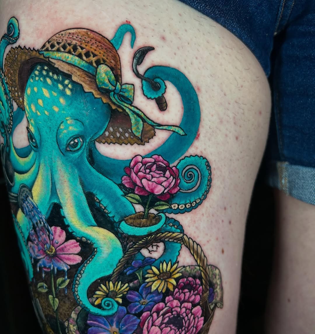 Tattoo by @paisleytattoos — illustrative, realism
