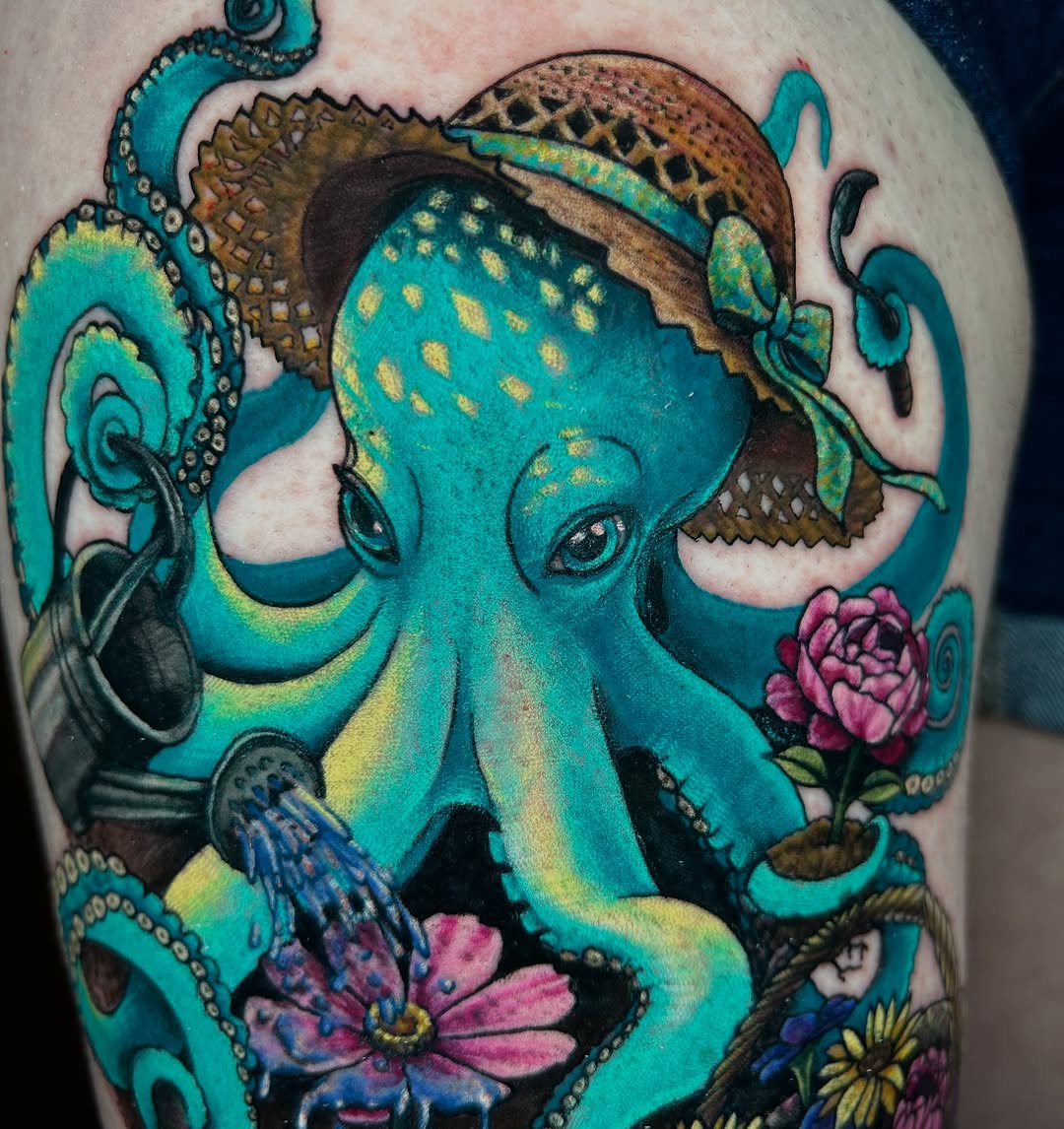 Tattoo by @paisleytattoos — illustrative, new_school