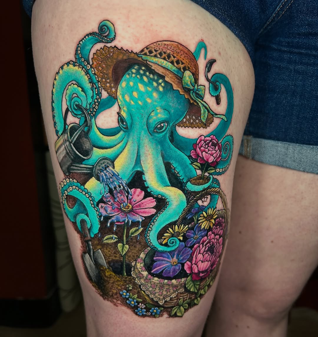 Tattoo by @paisleytattoos — illustrative, new_school