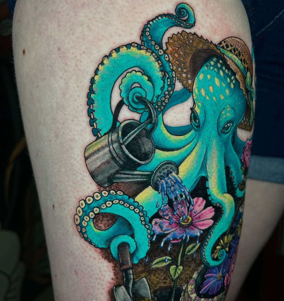 Tattoo by @paisleytattoos — illustrative, realism