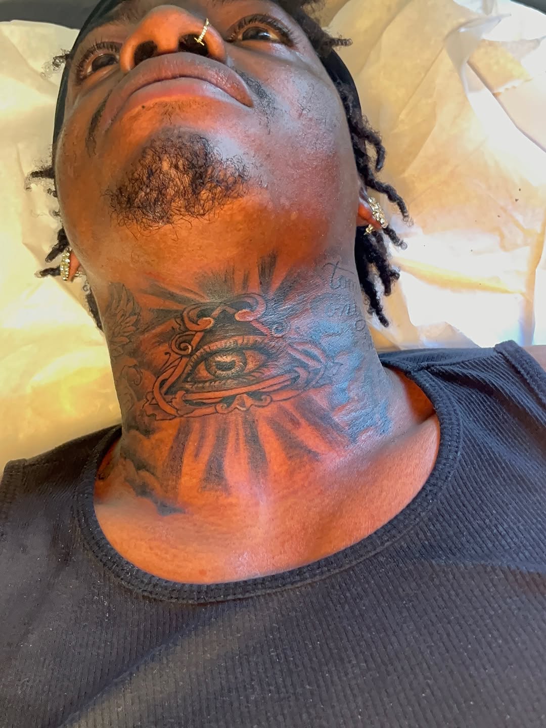 Tattoo by @xlynaeink โ black_and_grey, chicano