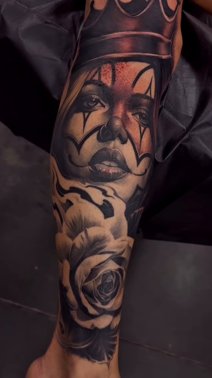 Tattoo by @dillingertattoos — black_and_grey, realism