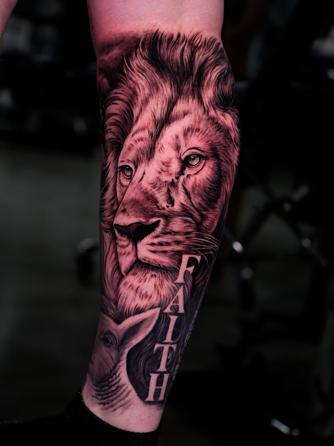 Tattoo by @inkwarden_clt — realism, black_and_grey