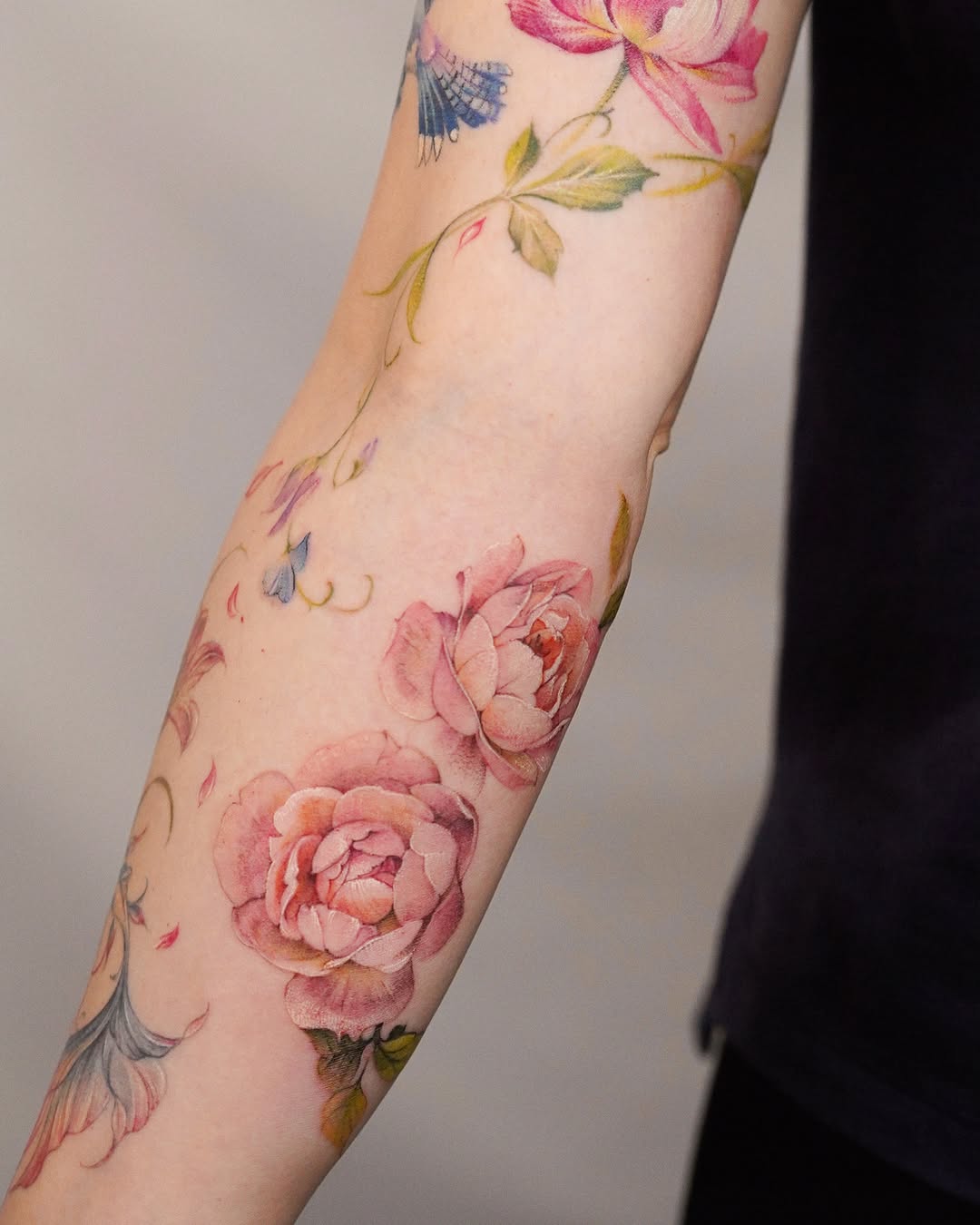 Tattoo by @hye.artt β realism, watercolor