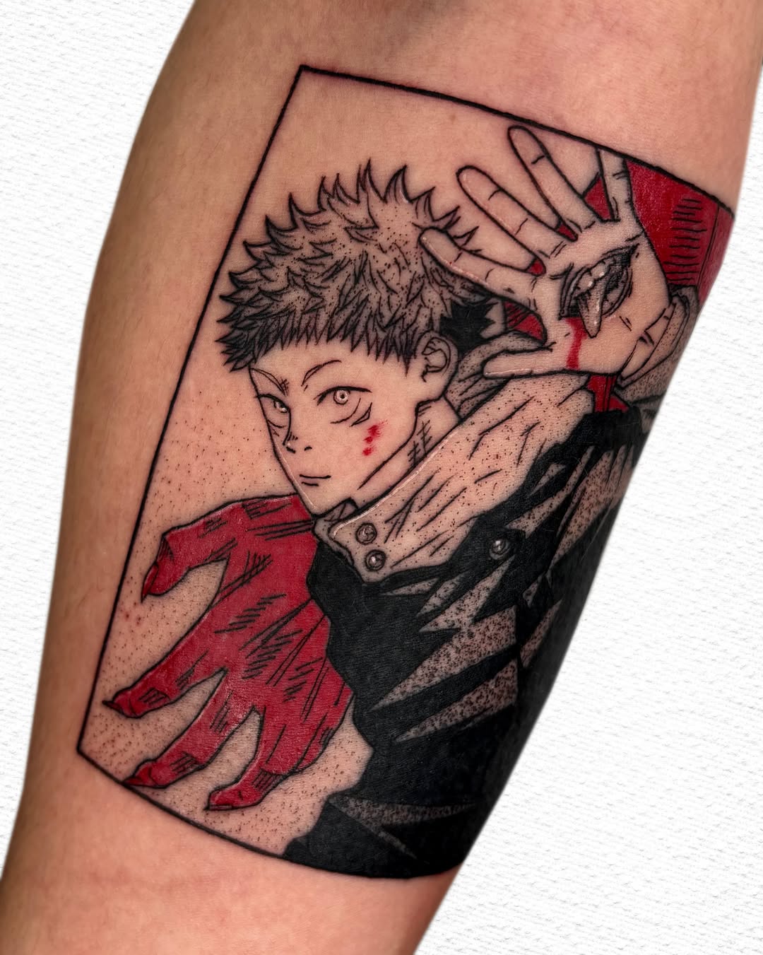 Tattoo by @ryu.inkz โ illustrative, anime