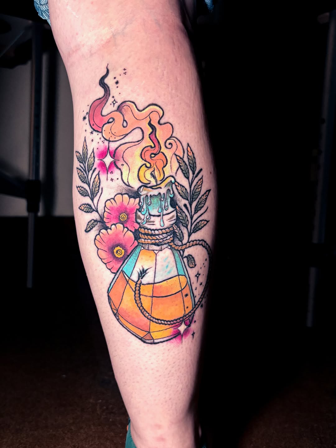 Tattoo by @inkdbyliz — illustrative, neo_traditional