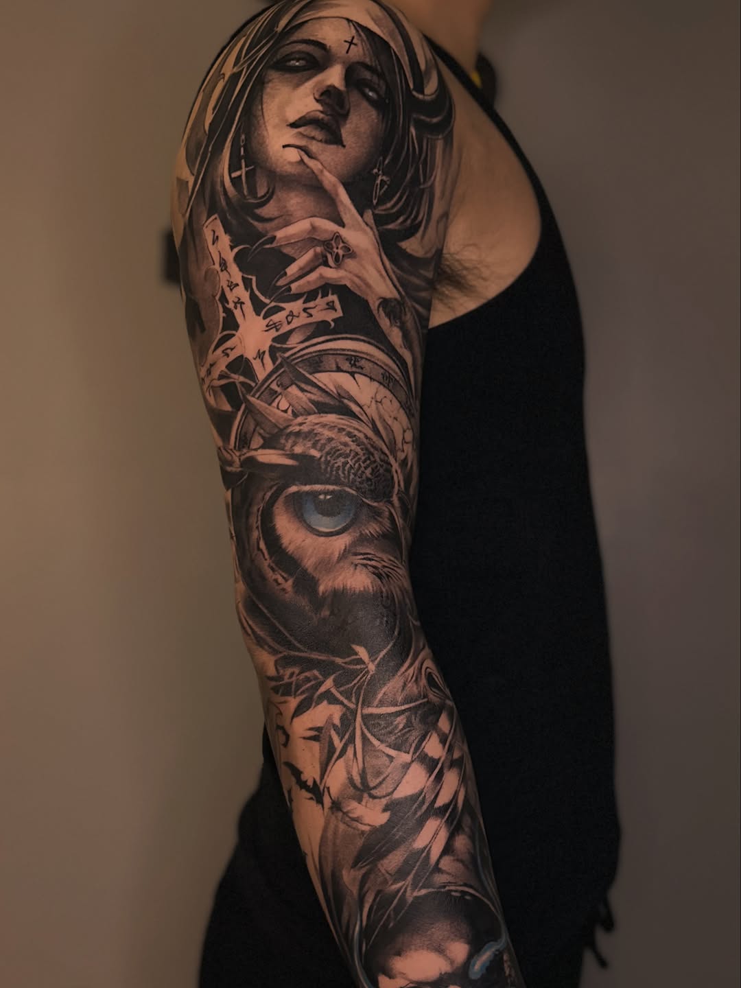 Tattoo by @loganartstudio โ black_and_grey, realism