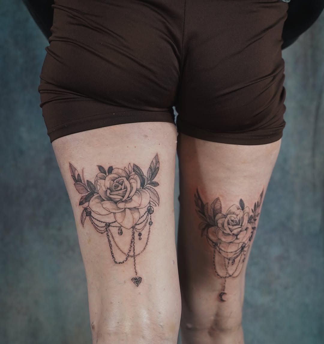 Tattoo by @emmaleetattoo — fine_line, black_and_grey