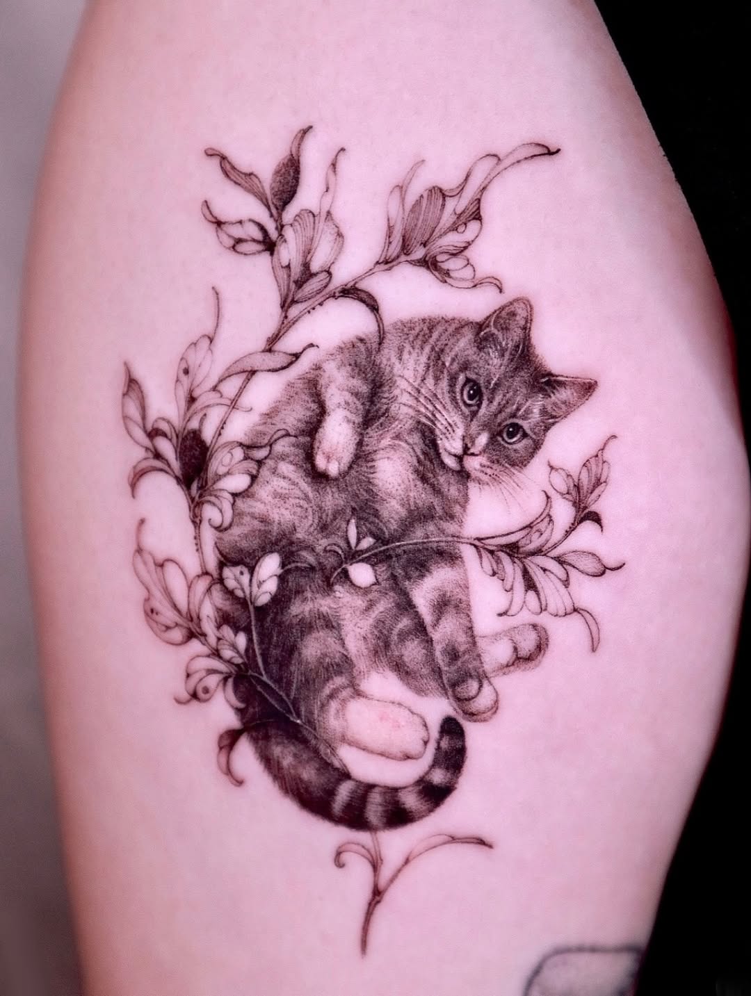 Tattoo by @yeongang.zip — realism, black_and_grey