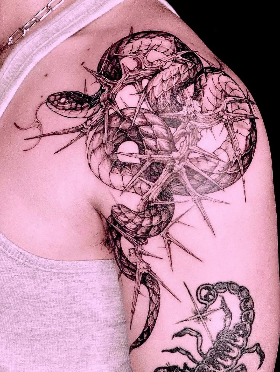 Tattoo by @yeongang.zip — dark_realism, blackwork