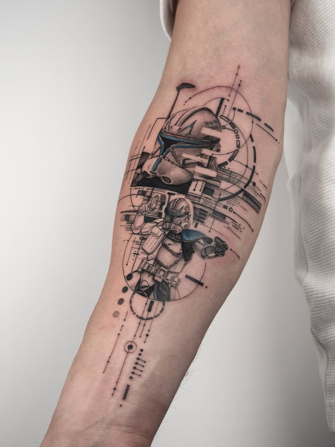 Tattoo by @johny_bozoki — geometric