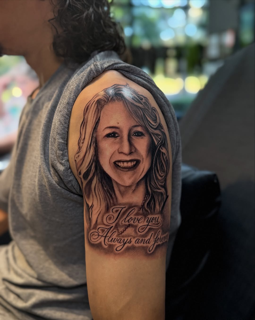 Tattoo by @skullsionink β realism, lettering_script