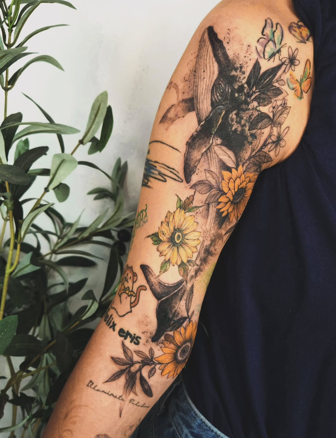 Tattoo by @woo.too β realism, black_and_grey