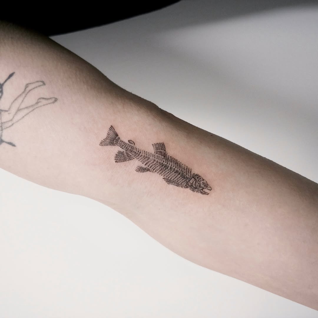 Tattoo by @tattoochili — fine_line, dotwork