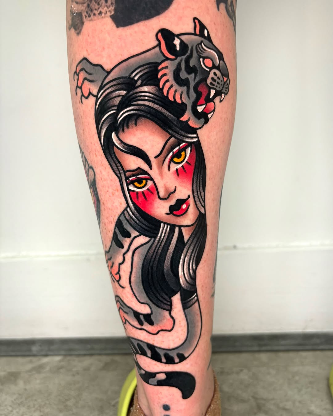 Tattoo by @ari_tattooer — american_traditional, illustrative