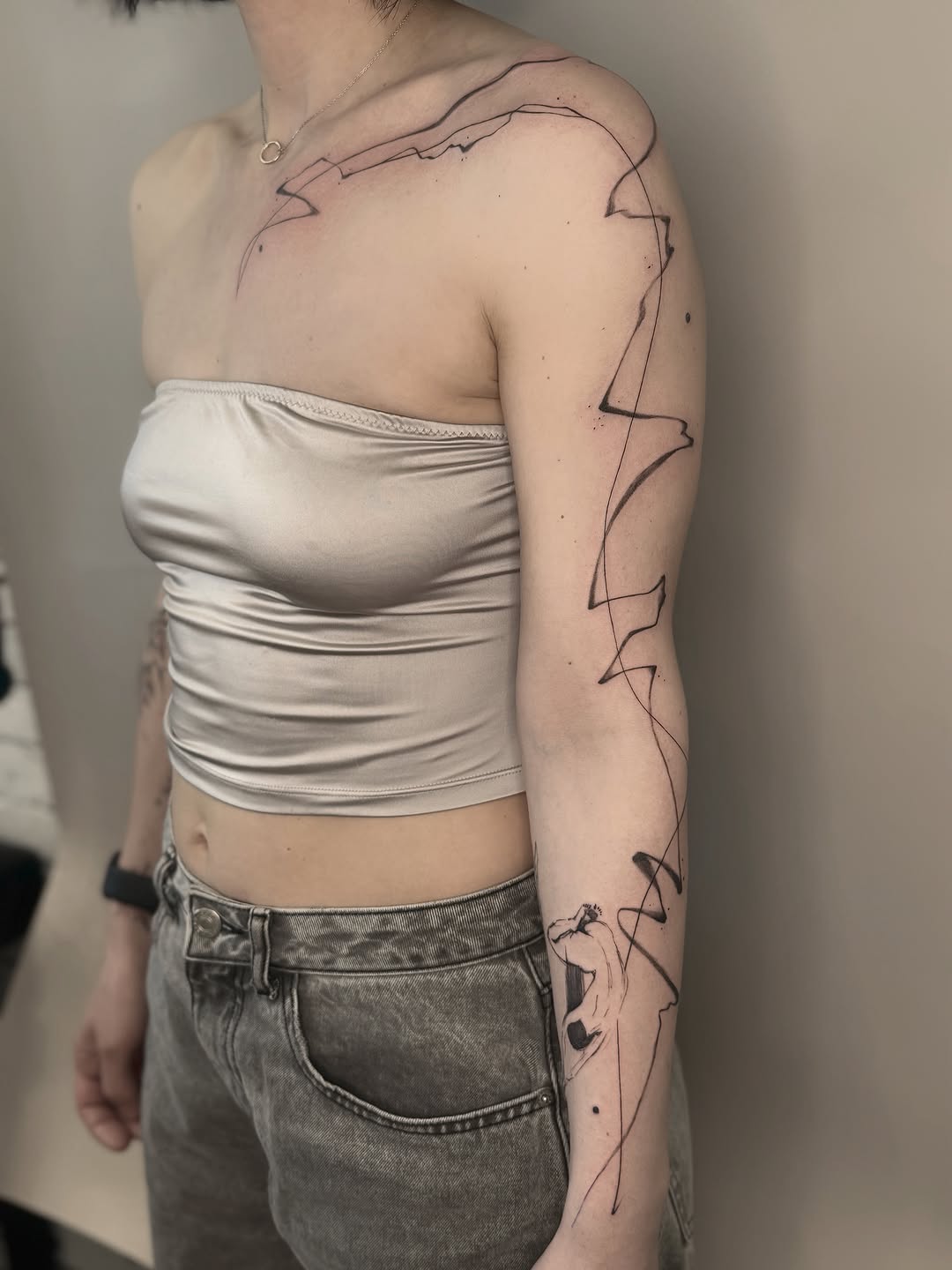 Tattoo by @masha.khelik.ttt — fine_line, sketch