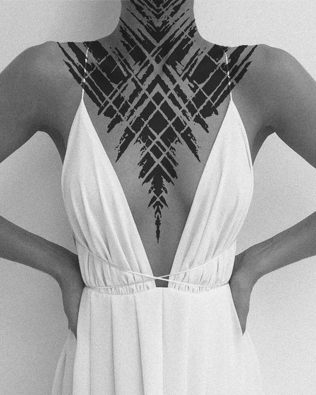 Tattoo by @mung_tattoo — blackwork, geometric