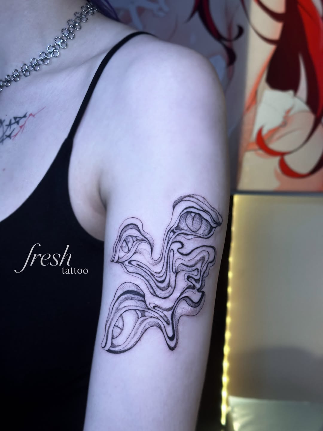Tattoo by @milameowitattoo โ illustrative, black_and_grey