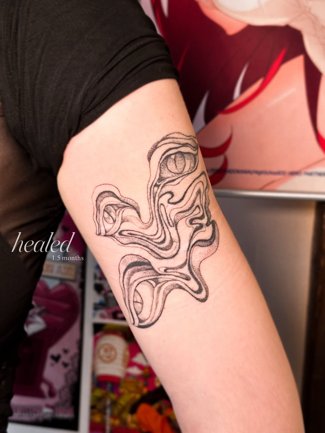 Tattoo by @milameowitattoo โ illustrative, dotwork