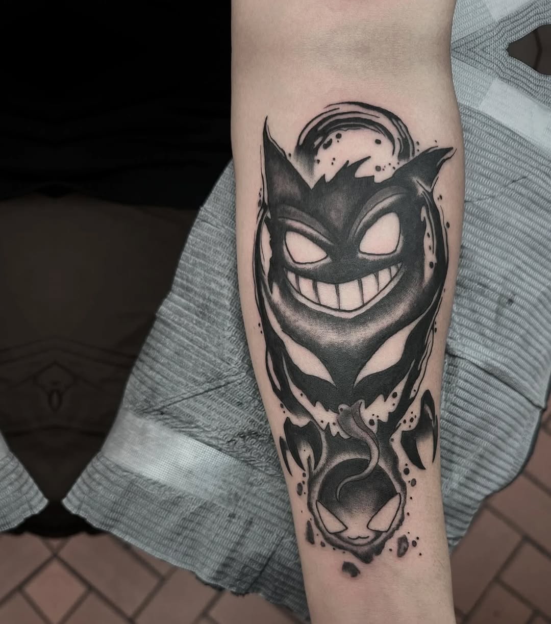 Tattoo by @greyson_heidenreich — black_and_grey